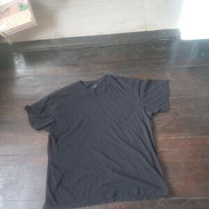 Calvin Klein Men's V-Neck Short Sleeve Cotton T-Shirt, Black Color, Size XL.....